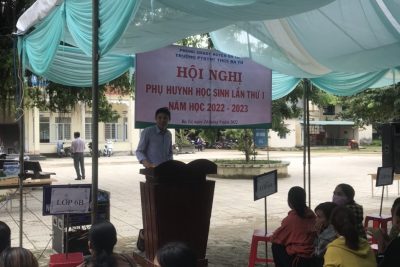 HỘI NGHỊ PHỤ HUYNH HỌC SINH ĐẦU NĂM HỌC 2022-2023