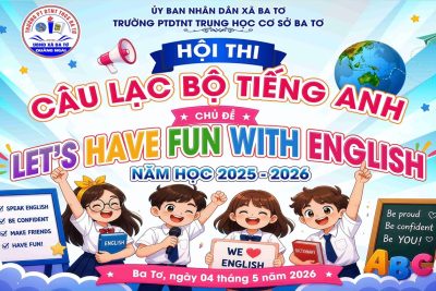 Hội thi Câu lạc bộ Tiếng Anh với chủ đề “Let’s have fun with English”