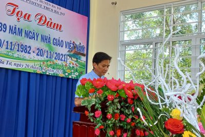 TỌA ĐÀM KỶ NIỆM NGÀY NHÀ GIÁO VIỆT NAM 20/11