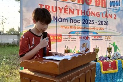 KHAI MẠC GIẢI BÓNG ĐÁ MINI TRUYỀN THỐNG LẦN THỨ II NĂM HỌC 2025-2026