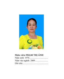 Phạm Thị Ánh