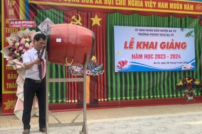 KHAI GIẢNG NĂM HỌC 2023-2024