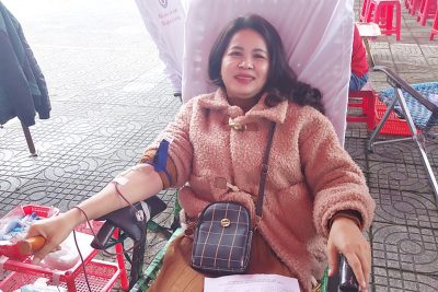 TRƯỜNG PTDTNT THCS BA TƠ THAM GIA HIẾN MÁU TÌNH NGUYỆN ĐỢT I NĂM 2024