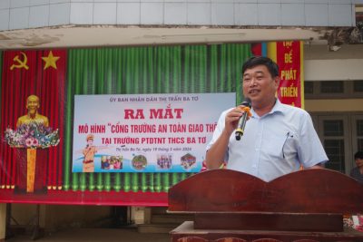 Ra mắt Mô hình “Cổng trường an toàn giao thông”