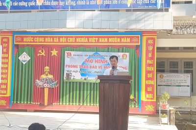 Ra mắt Mô hình Phong trào bảo vệ môi trường “Bớt một cọng rác – Thêm một mầm xanh”