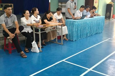 Trường PTDTNT THCS Ba Tơ tổ chức Hội nghị toàn thể CMHS năm học 2025-2026